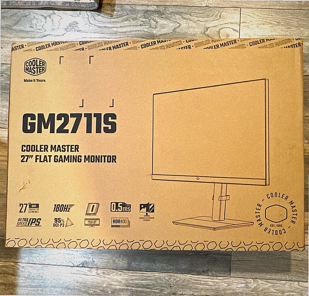 Cooler Master GM2711S 27" IPS 2560x1440 180Hz 0.5ms HDR400 HDMI Black