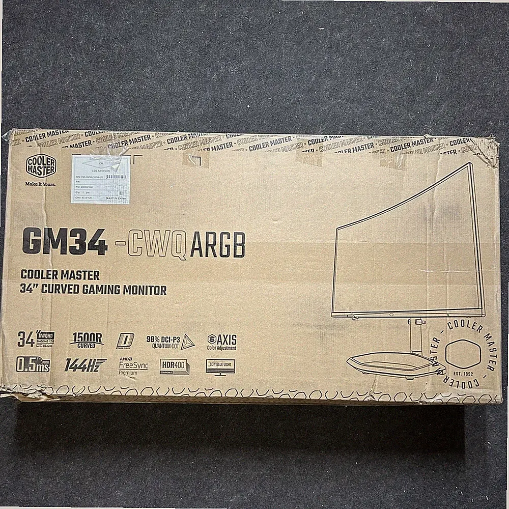 cooler master gaming monitor