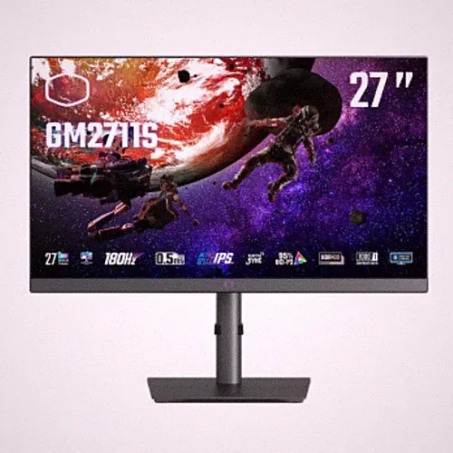 CoolerMaster 27" GM2711S IPS 2K QHD 180Hz 0.5ms Gaming Monitor 16:9 CMI-GM2711S