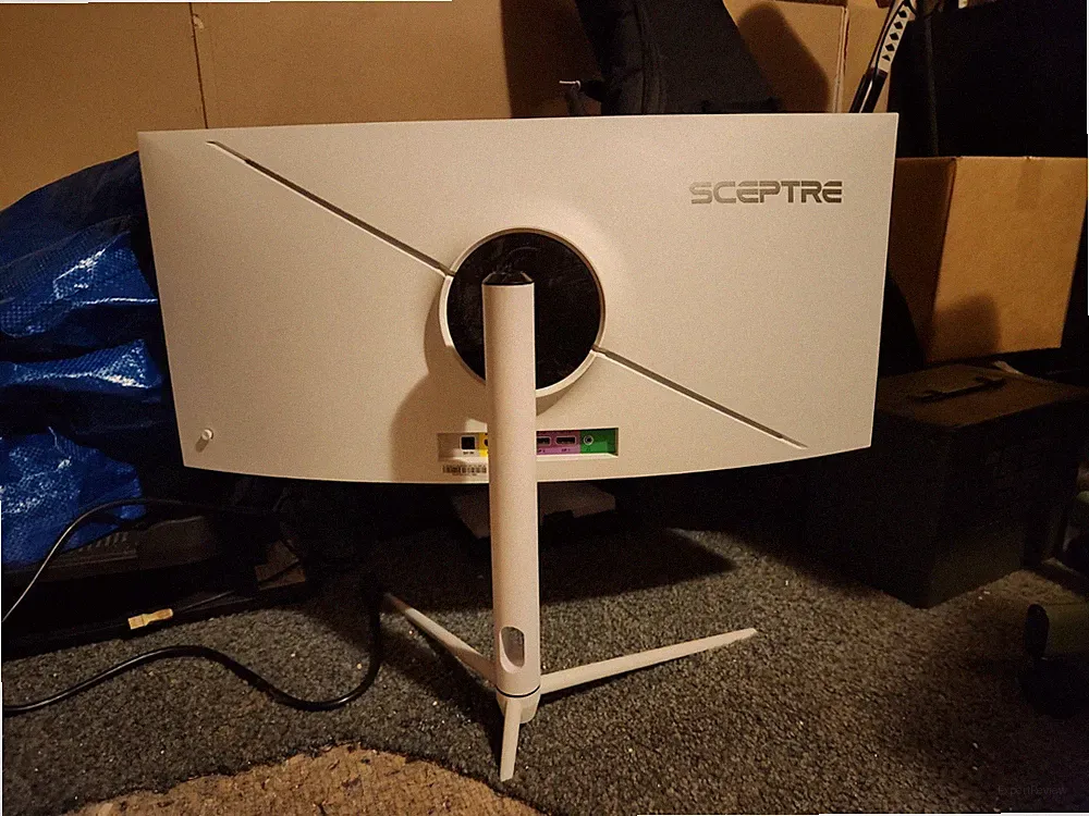 Corsair 3500X ARGB Computer With Sceptre 30in Curved Display Gaming Computer