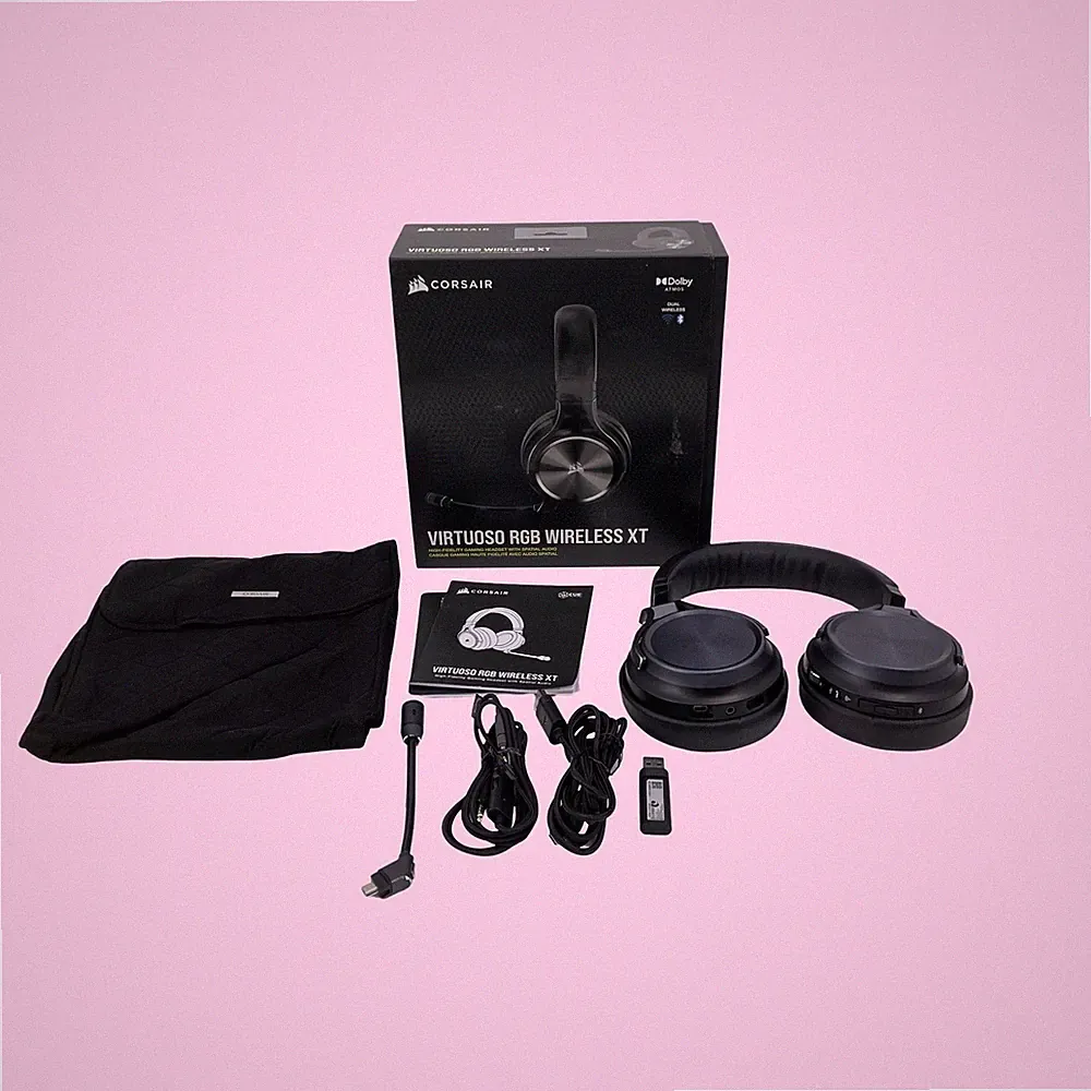 Corsair Virtuoso RGB Wireless XT Bluetooth Gaming Headset Black #DM5843