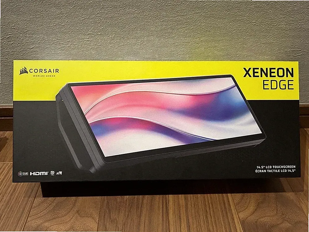 Corsair Xeneon Edge 14.5in LCD Touchscreen (Black) Ultra-Wide Sub Monitor