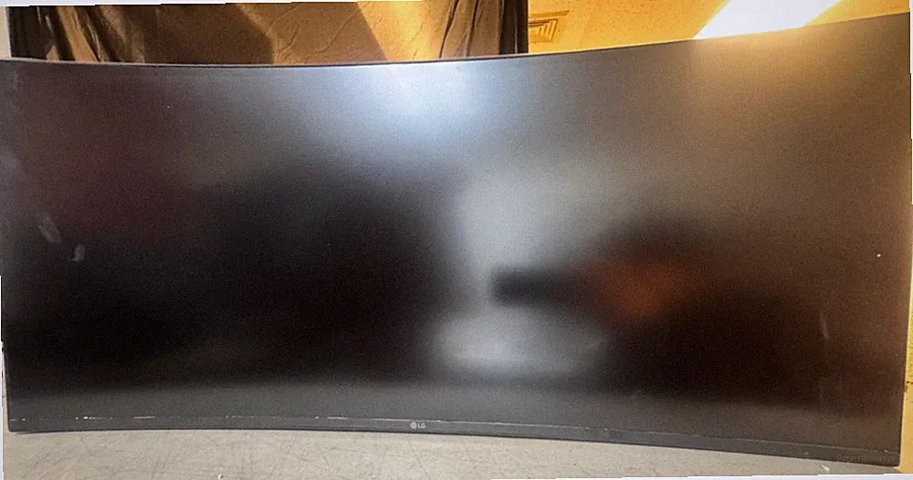 CRACKED LG 34WP85C 34 Inch 21:9 UltraGear Full HD IPS Curved Gaming Monitor PART