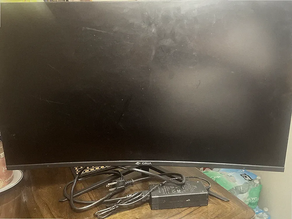 CRUA 27" Curved Gaming Monitor FHD 1920X1080P, 144Hz