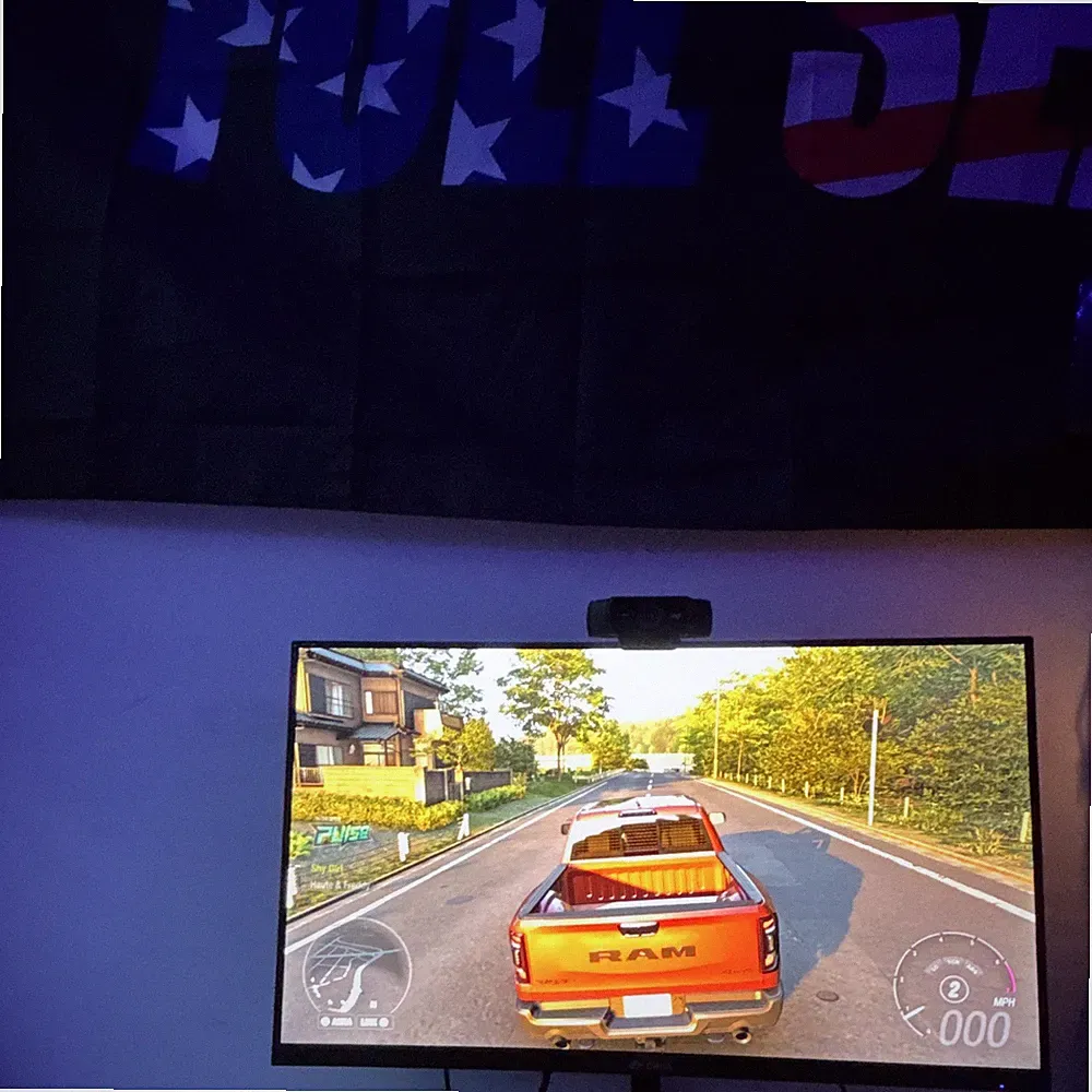 crua 27 in Black Widescreen curved Screen Gaming Computer Monitor