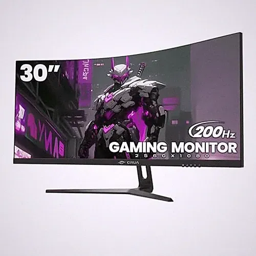 CRUA 30" Curved Gaming LED Monitor