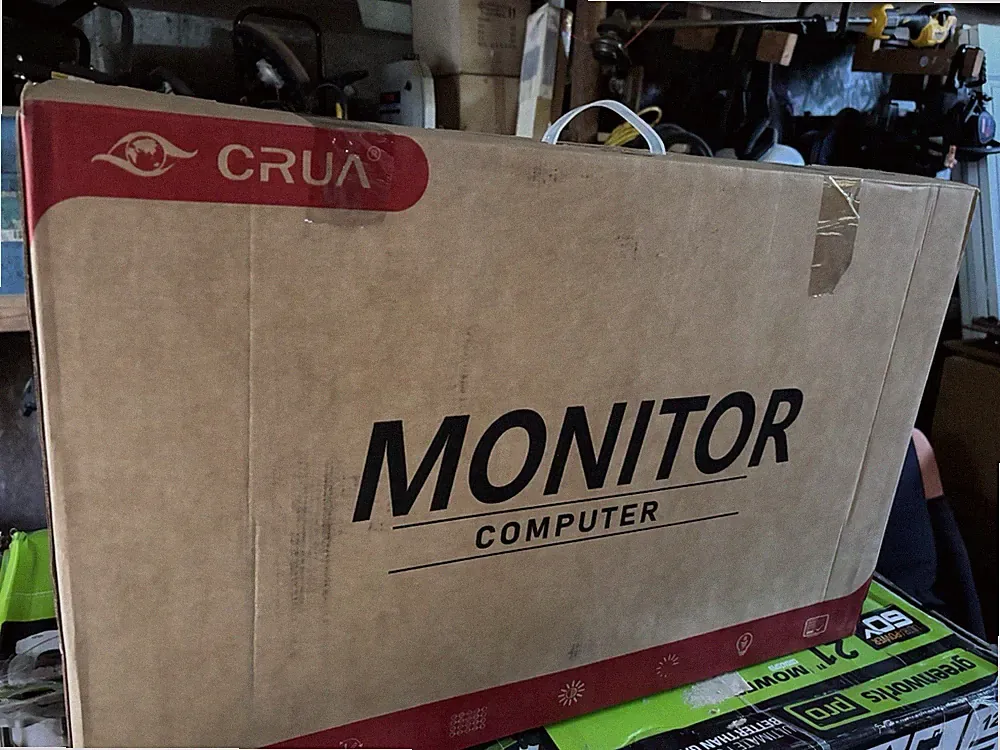 Crua 32 FHD 1080P 240hz Gaming Monitor Curved Computer Monitor
