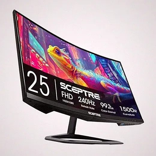 Curved 24.5-inch Prime Gaming Monitor up to 240Hz 1080p 24.5" Curved 240Hz