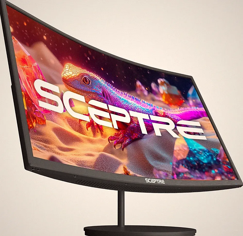 Curved 27-inch Prime Monitor up to 100Hz 1080p, HDMI x2, VGA, 99% sRGB, Built...