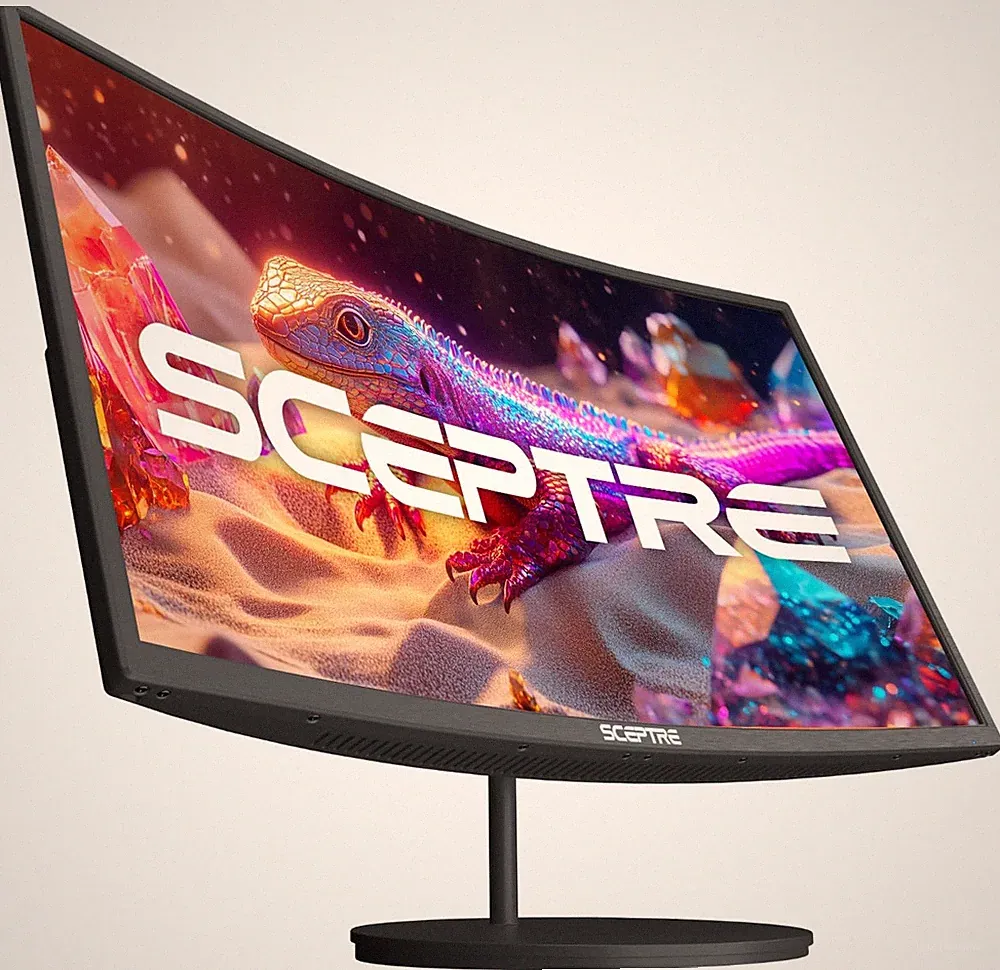 Curved 27-Inch Prime Monitor up to 100Hz 1080P, HDMI X2, VGA, 99% Srgb, Built-In