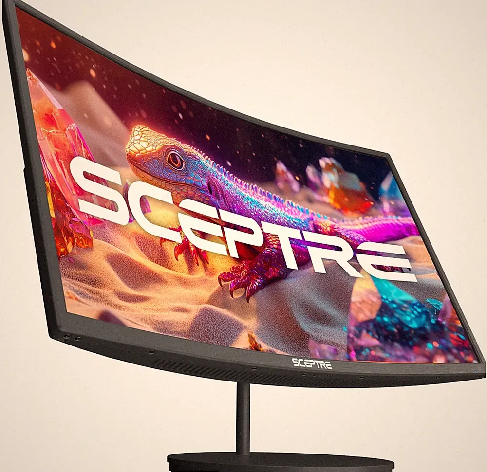 Curved 27-Inch Prime Monitor up to 100Hz 1080P, HDMI X2, VGA, 99% Srgb, Built-In