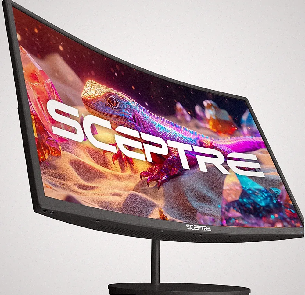 Curved 27-Inch Prime Monitor up to 100Hz 1080P, HDMI X2, VGA, 99% Srgb, Built-In