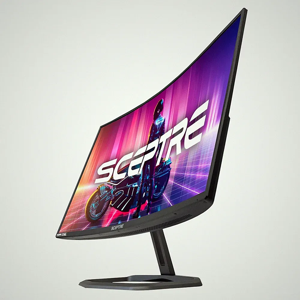 Curved 32-Inch Gaming Monitor, 1920 × 1080, Up to 240+Hz, 1ms, 99% sRGB, AMD...