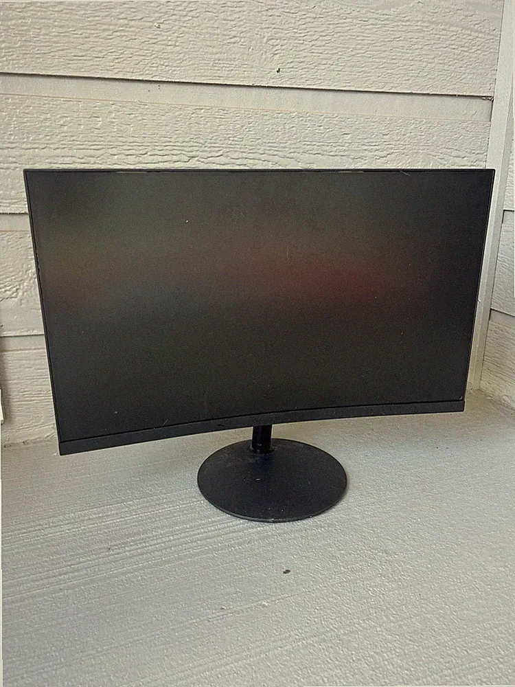 Curved LED Monitor with Adjustable Stand