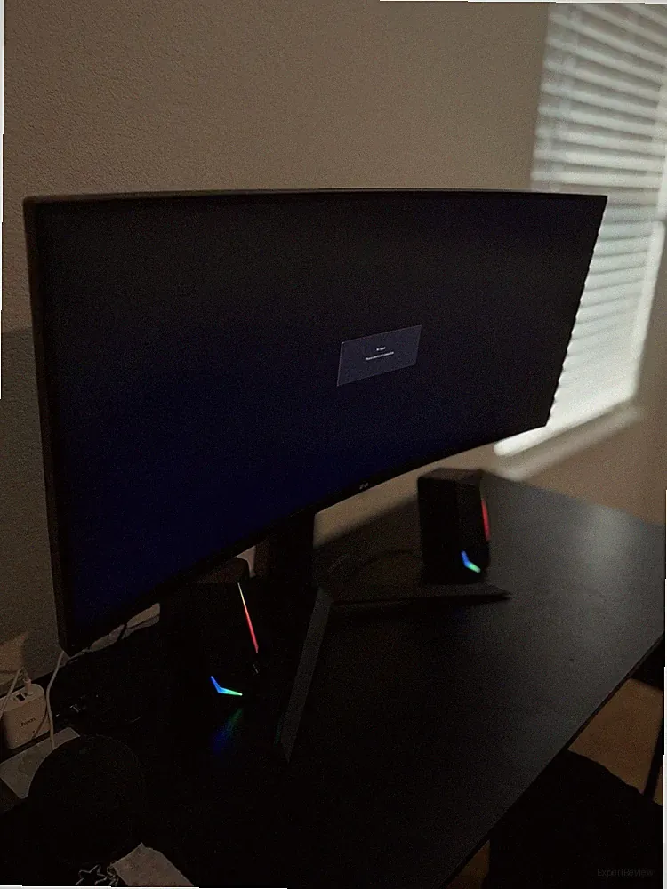 Curved Ultrawide Monitor 21:9 Black Gaming Display