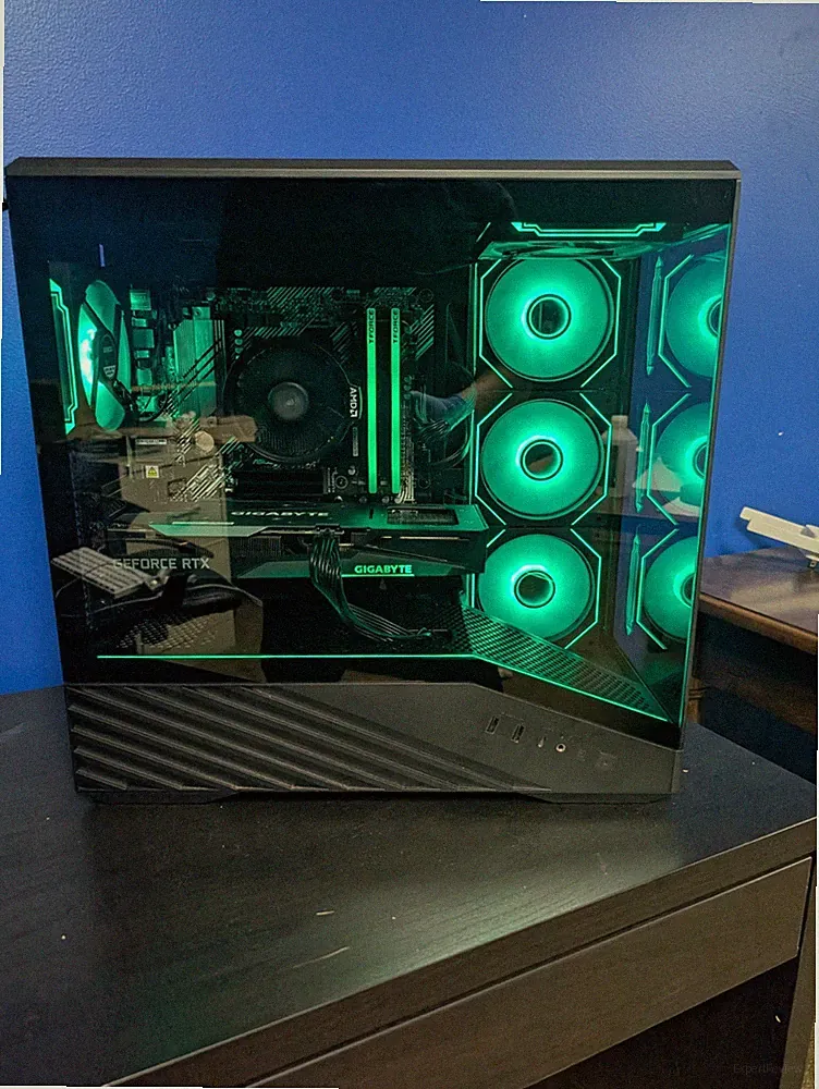 Custom 1080p/1440p Gaming PC RTX 3060 Ryzen 5 5500 1TB SSD RGB *READ DESCRIPTION
