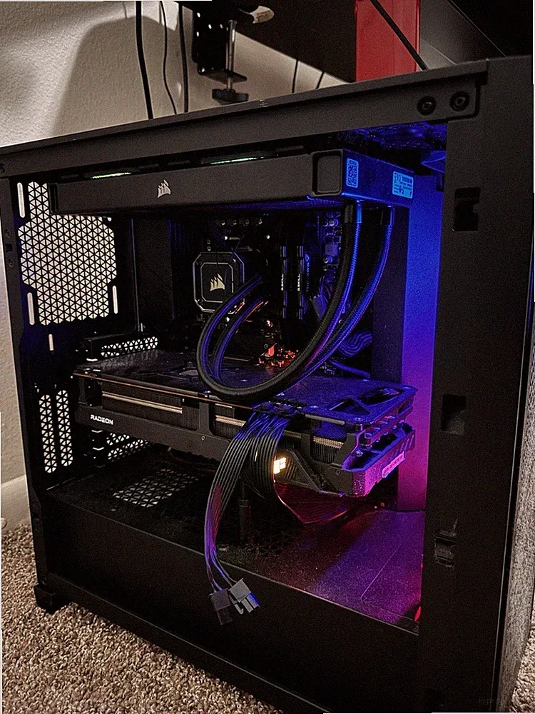 Custom Gaming PC High-Performance + 2 Monitor Bundle