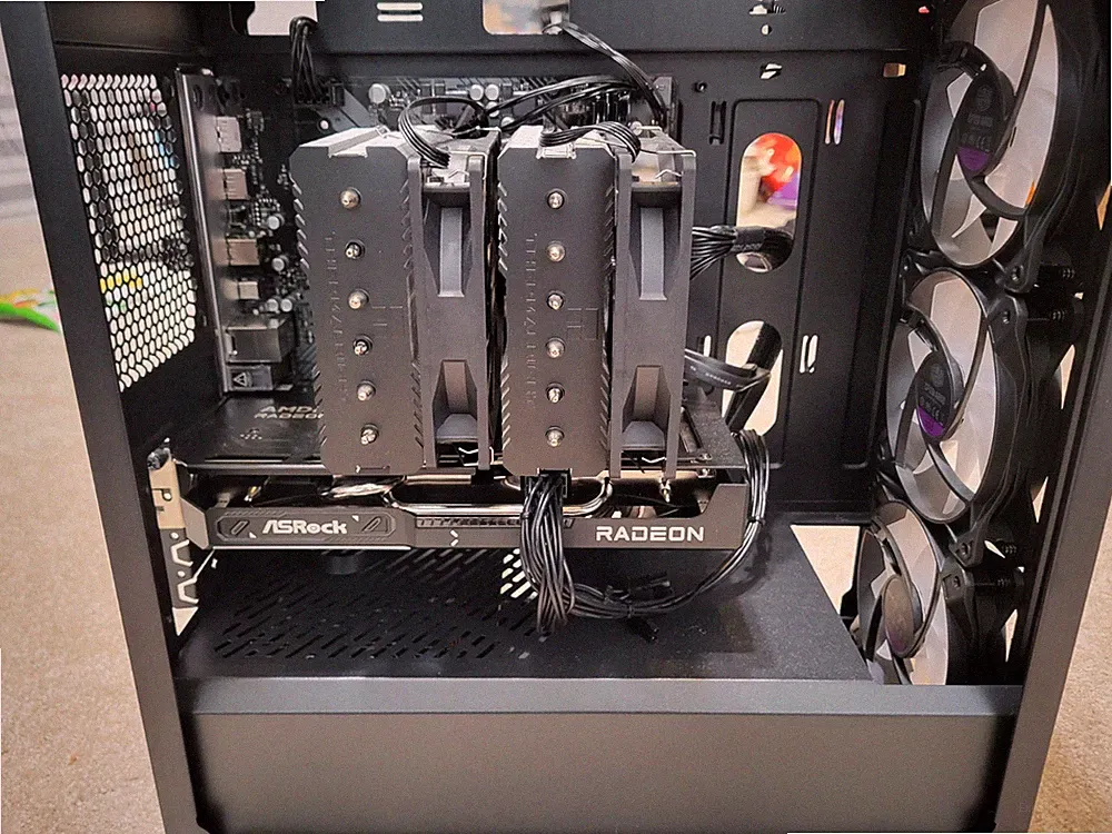 Custom Used Gaming PC, Slightly Used, Mid Range 1080p/1440p, Great Performance