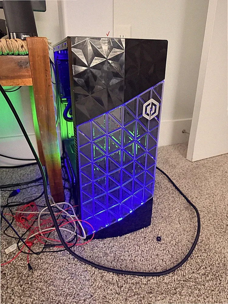 CyberPower PC with Dual Monitor Setup – Ultimate Productivity & Immersive Gaming