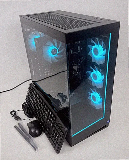 CyberPowerPC C Series Ultra 5 225F 16GB 1TB SSD RTX 5060 W11H Gaming Desktop