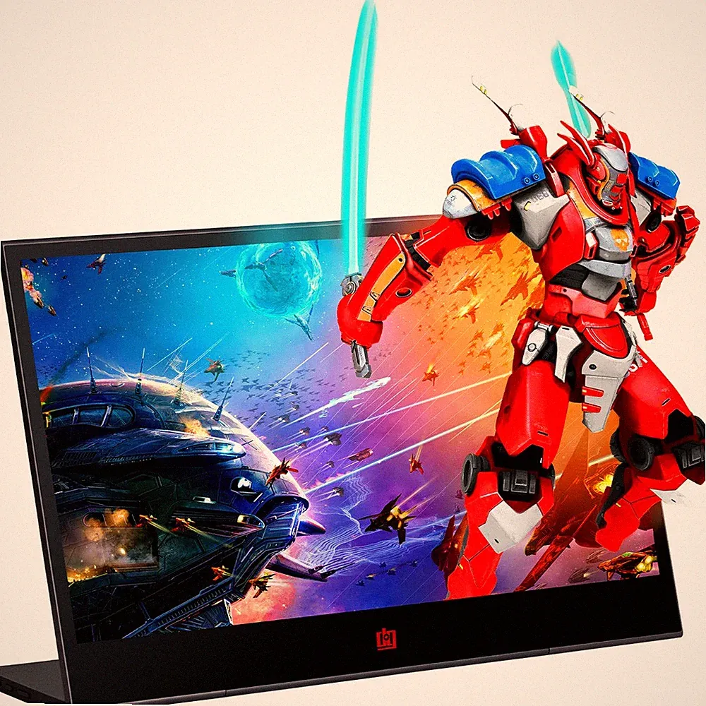 Deco Gear 15.6" Portable screen , IPS, 16.7 Million Colors, Touchscreen Open Box