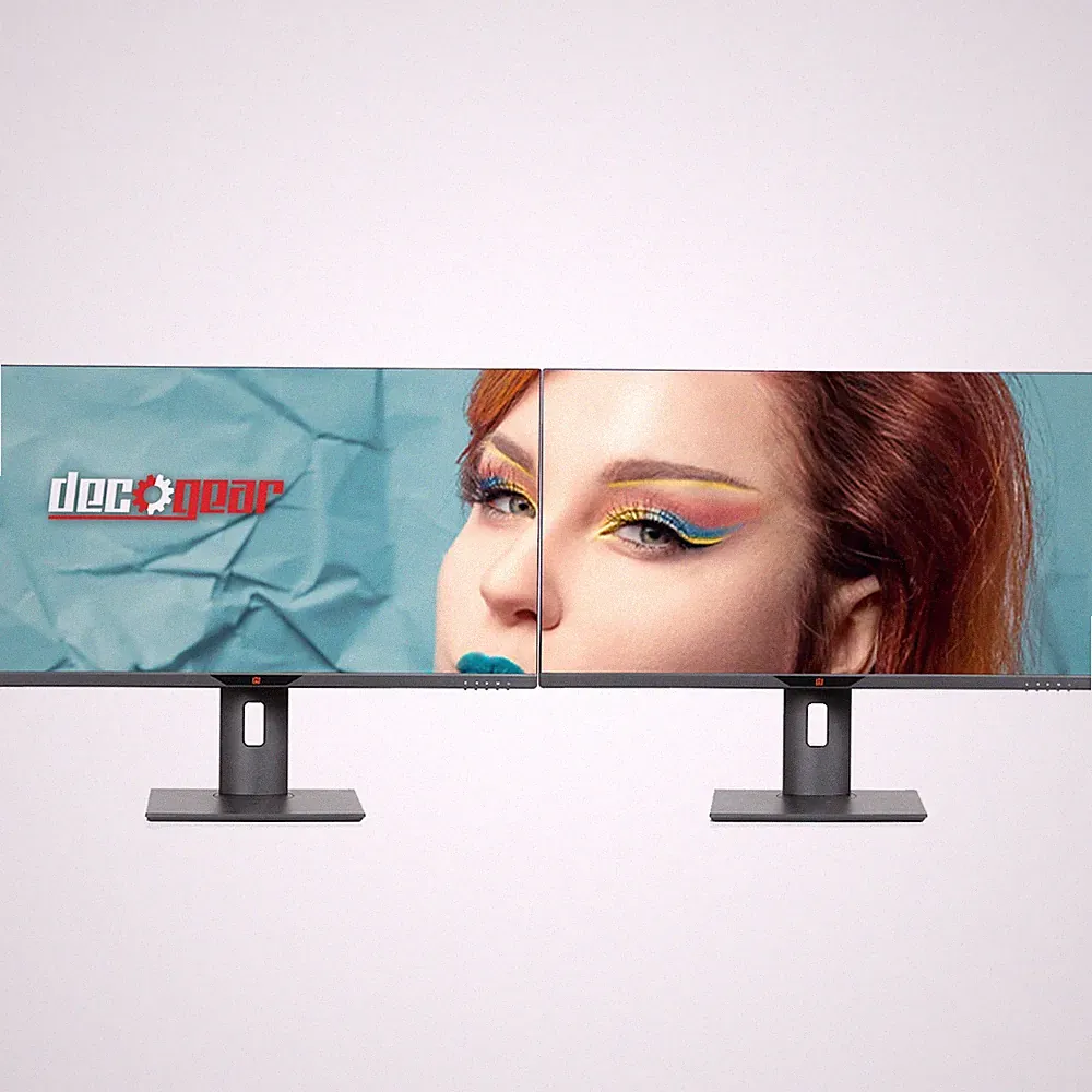 Deco Gear 28" 4K Ultrawide IPS Monitor, 60Hz, 1 Billion Colors, 100% sRGB 2-Pack
