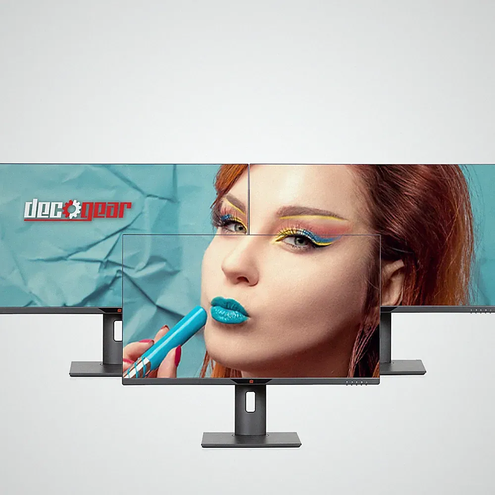 Deco Gear 28" 4K Ultrawide IPS Monitor, 60Hz, 1 Billion Colors, 100% sRGB 3-Pack