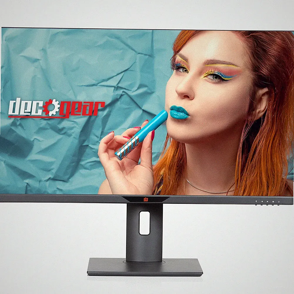 Deco Gear 28" 4K Ultrawide IPS Monitor, 60Hz, 1 Billion Colors, 100% sRGB