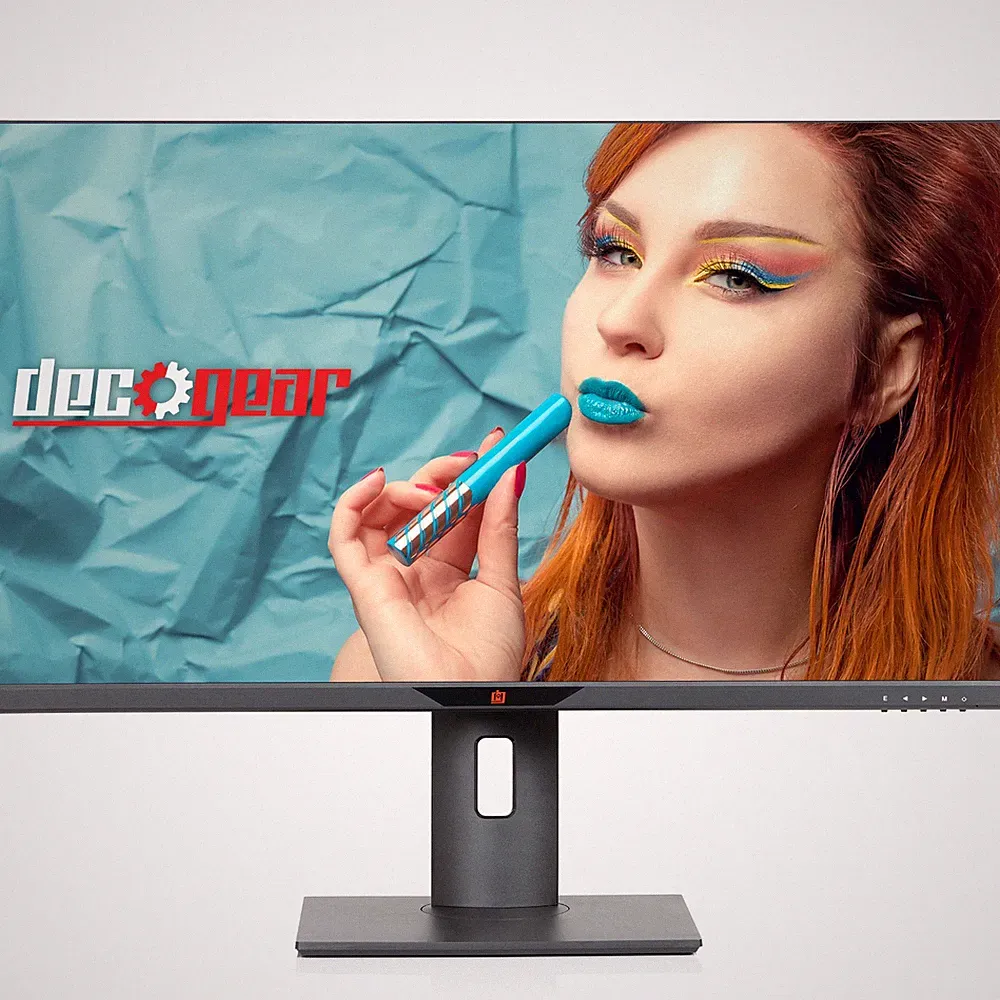 Deco Gear 28" 4K Ultrawide IPS Monitor, 60Hz, 1 Billion Colors, 100% sRGB
