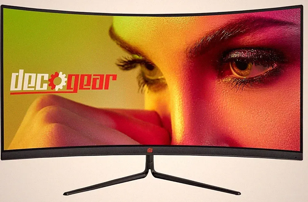 Deco Gear 30" 21:9 UWFHD 2560x1080P 200Hz 1ms Curved Gaming Monitor, HDMI, DP