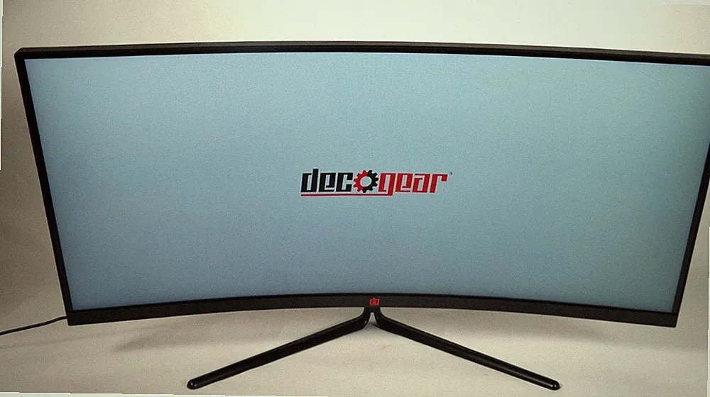 Deco Gear 30in Curved Gaming Monitor/Fully Functional/No Power Cord