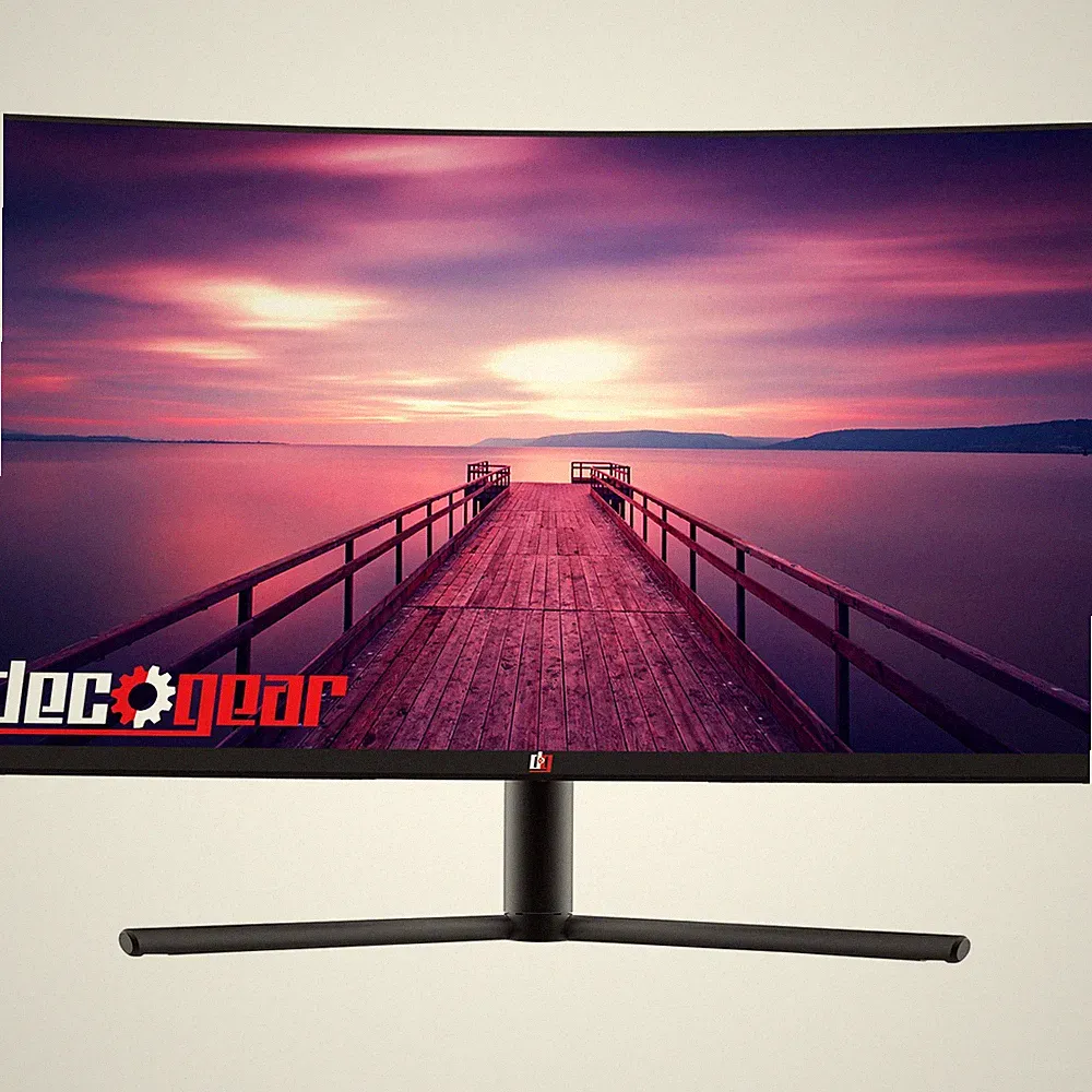 Deco Gear 32" Curved Gaming Monitor 1920x1080 3000:1 Contrast Ratio, 75 Hz, 6 ms