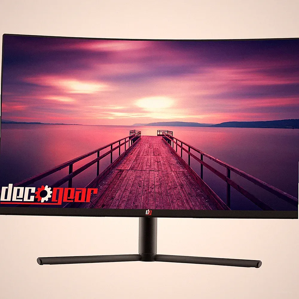 Deco Gear 32" Curved Gaming Monitor 1920x1080 3000:1 Contrast Ratio, 75 Hz, 6 ms