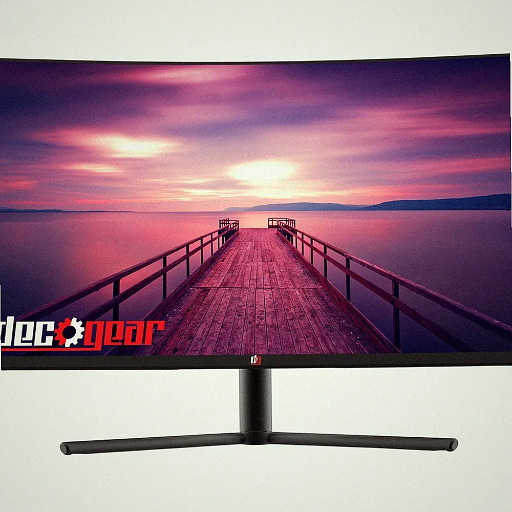 Deco Gear 32" Curved Gaming Monitor 1920x1080 3000:1 Contrast Ratio, 75 Hz, 6 ms