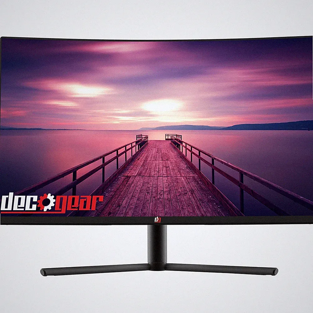 Deco Gear 32" Curved Gaming Monitor 1920x1080 3000:1 Contrast Ratio, 75 Hz, 6 ms
