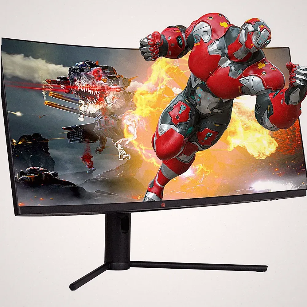 Deco Gear 34 3440x1440 21:9 Ultrawide Curved Monitor, 180Hz, HDR10