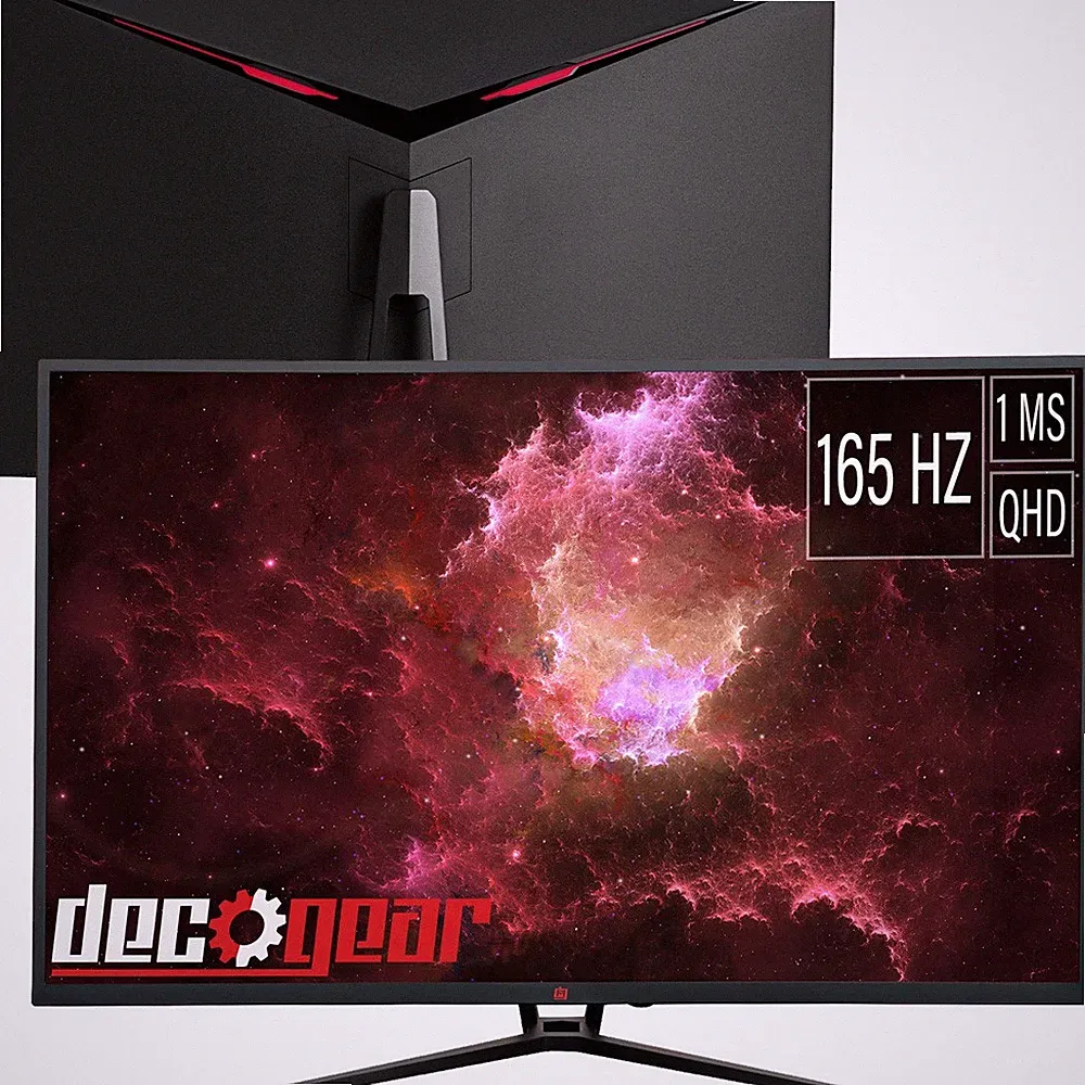 Deco Gear 39" Curved Gaming Monitor, 2560x1440, 1ms MPRT, 165 Hz, 4000:1 - Open
