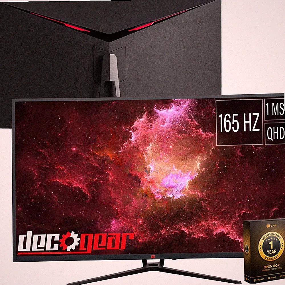 Deco Gear 39" Curved Gaming Monitor w/ 65w PD (Open Box) + 1 Year Warranty Pack