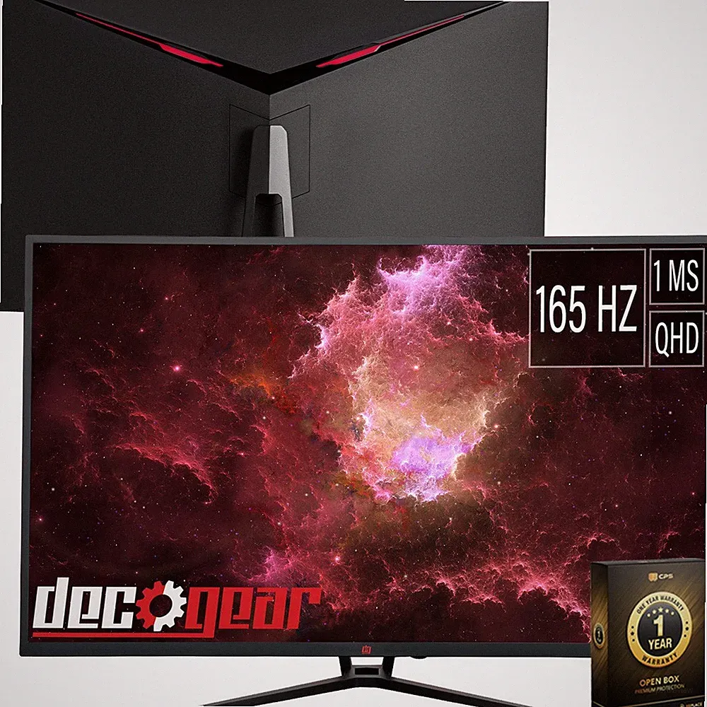 Deco Gear 39" Curved Gaming Monitor w/ 65w PD (Open Box) + 1 Year Warranty Pack