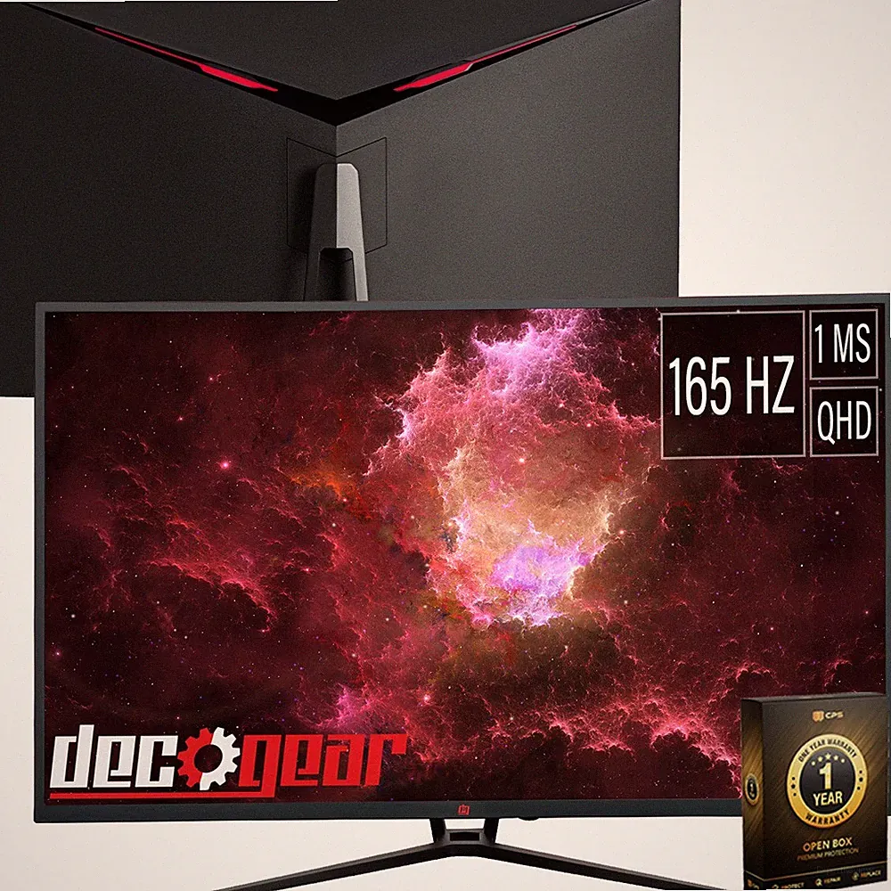 Deco Gear 39" Curved Gaming Monitor w/ 65w PD (Open Box) + 1 Year Warranty Pack