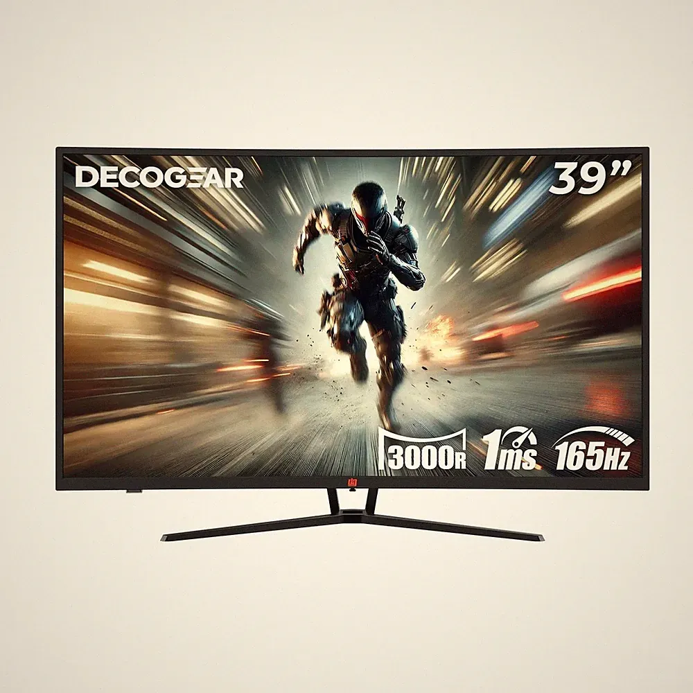 Deco Gear 39" Curved Ultrawide Gaming Monitor | 2560x1440 | 1ms MPRT | 165 Hz...