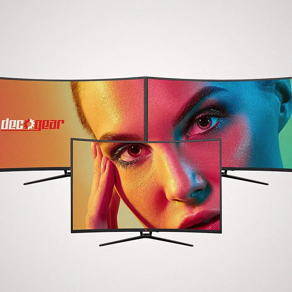 Deco Gear 39" Curved Widescreen Monitor, 2560x1440, 165Hz, 1ms MPRT, 4000:1 3-PK