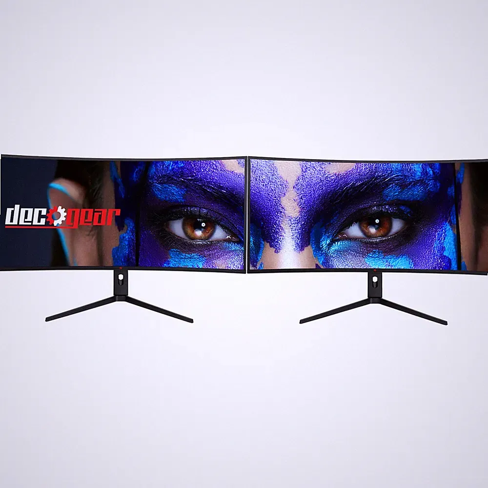 Deco Gear 40" Curved Ultrawide Nano IPS Monitor, 5120x2160 5K2K, 21:9, 2-Pack