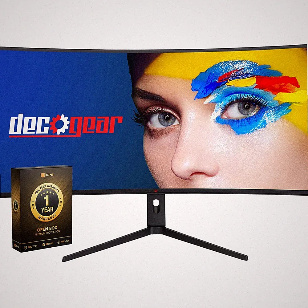 Deco Gear 40" Curved Ultrawide Nano IPS Monitor (Open Box) with 1 Year Warranty