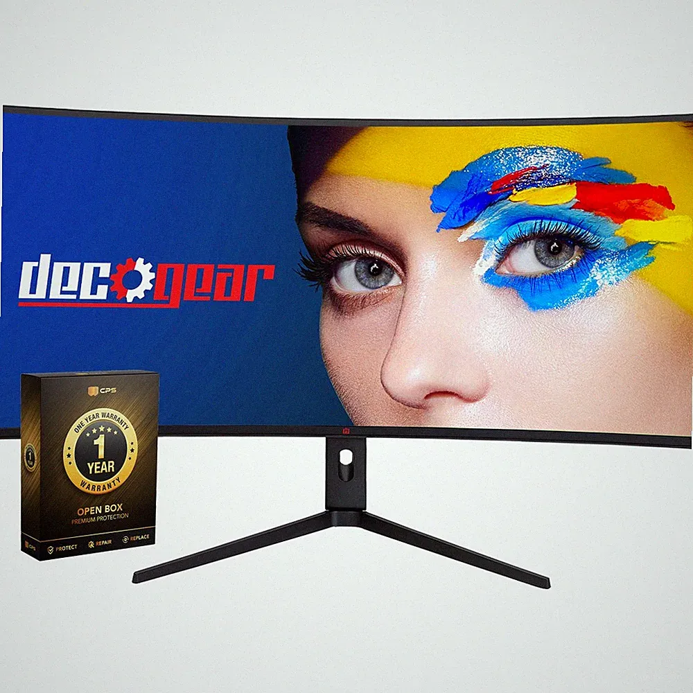 Deco Gear 40" Curved Ultrawide Nano IPS Monitor (Open Box) with 1 Year Warranty
