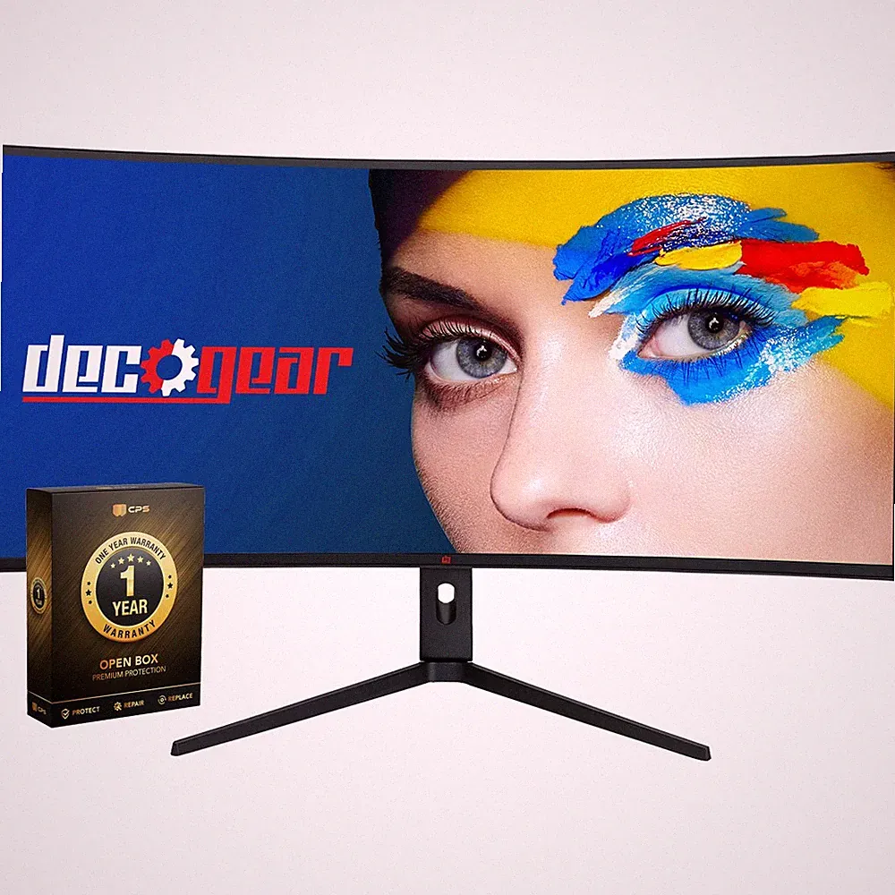 Deco Gear 40" Curved Ultrawide Nano IPS Monitor (Open Box) with 1 Year Warranty