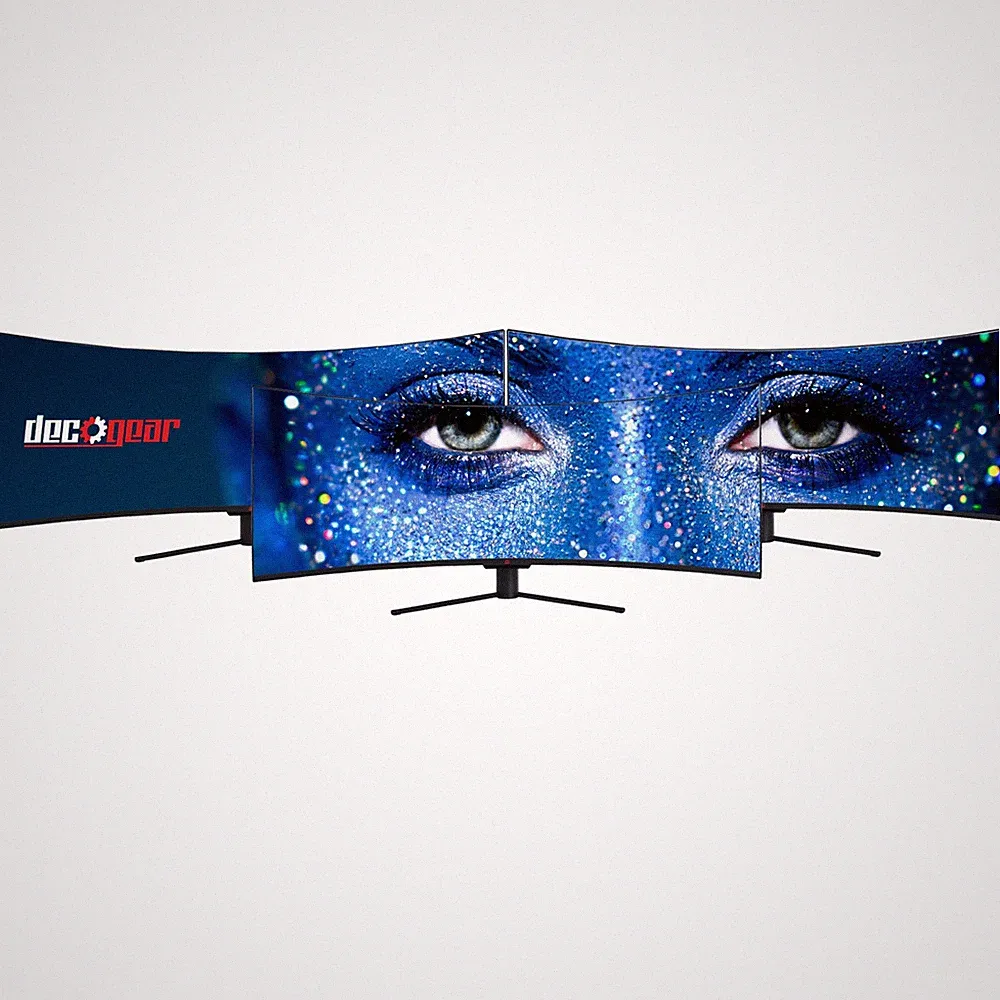 Deco Gear 49" Curved Ultrawide Monitor 5120x1440, 120Hz, 100% NTSC/sRGB, 3-PK