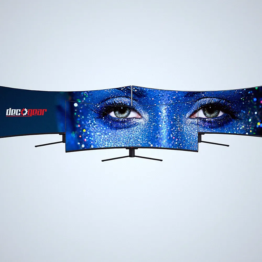 Deco Gear 49" Curved Ultrawide Monitor 5120x1440, 120Hz, 100% NTSC/sRGB, 3-PK