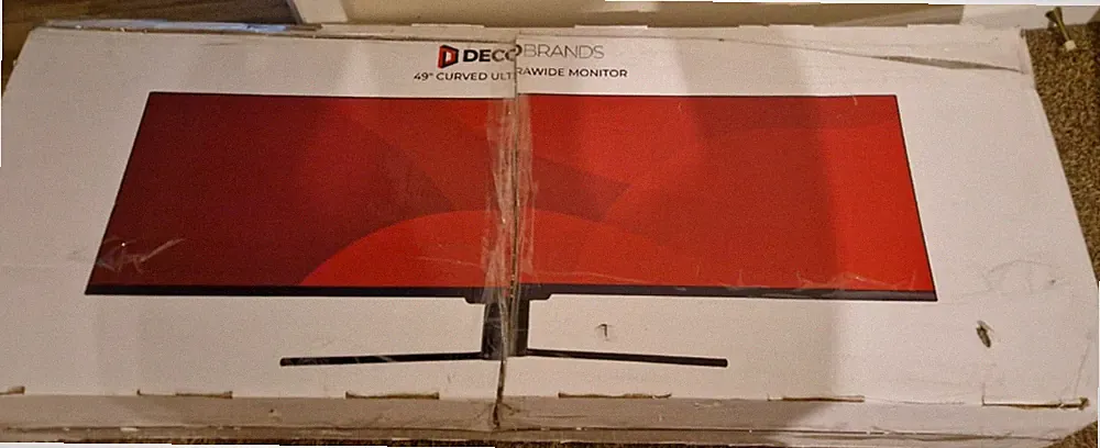 Deco Gear 49 inch Curved UltraWide LED Gaming Monitor