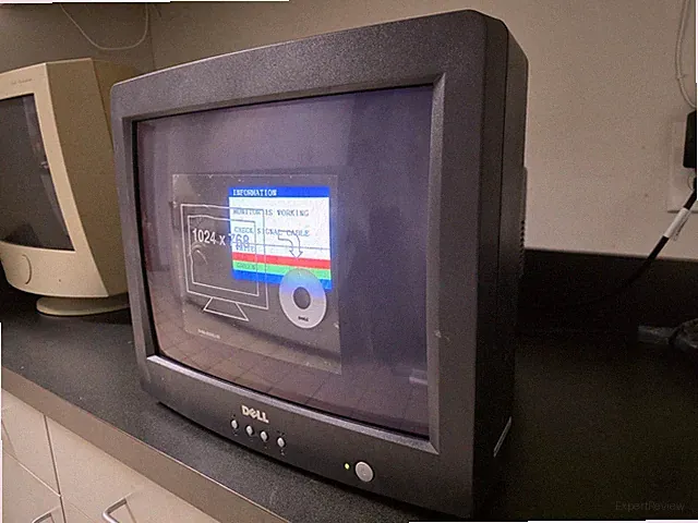 Dell 17" E773s VGA CRT Monitor Tested And Working